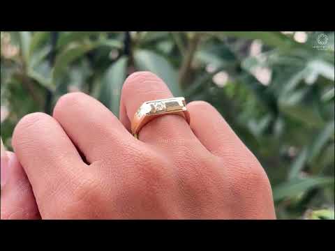 [Youturb Video of Round Diamond Men Ring]-[Ouros Jewes]