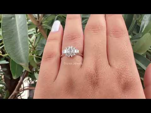 [Youtube Video of Baguette Cut Diamond Dainty Ring]-[Ouros Jewels]