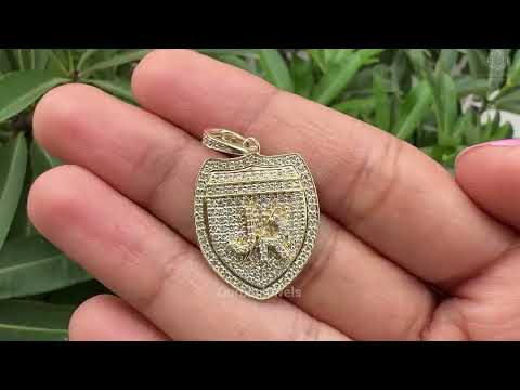 [Youtube Video of Round Diamond Custom Pendant]-[Ouros Jewels]