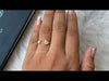 [Youtube Video of Pear and Round Lab Grown Diamodn Ring]-[Ouros Jewels]