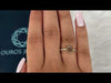 [Youtube Video of Emerald Diamond Potrait Cut Ring]-[Ouros Jewels]