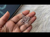 [Youtube Video of Round Cut Diamond Pendant]-[Ouros Jewels]