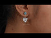 [Youtube Video of Trillion Diamond Jacket Earrings]-[Ouros Jewels]