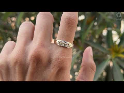 [Youtube Video of Round Cut Mens Ring]-[Ouros Jewels]