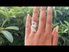 [Youtube Video of Green Heart Diamond Ring]-[Ouros Jewels]