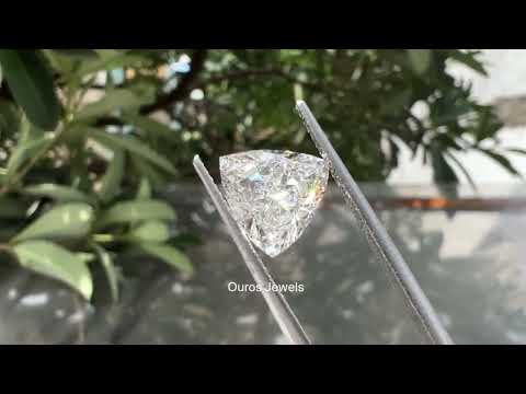 [Youtube Video of Lab Made Trillion Cut Diamond]-[Ouros Jewels]