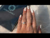 [Youtube Video of Radiant Cut Lab Diamond Engagement Ring]-[Ouros Jewels]
