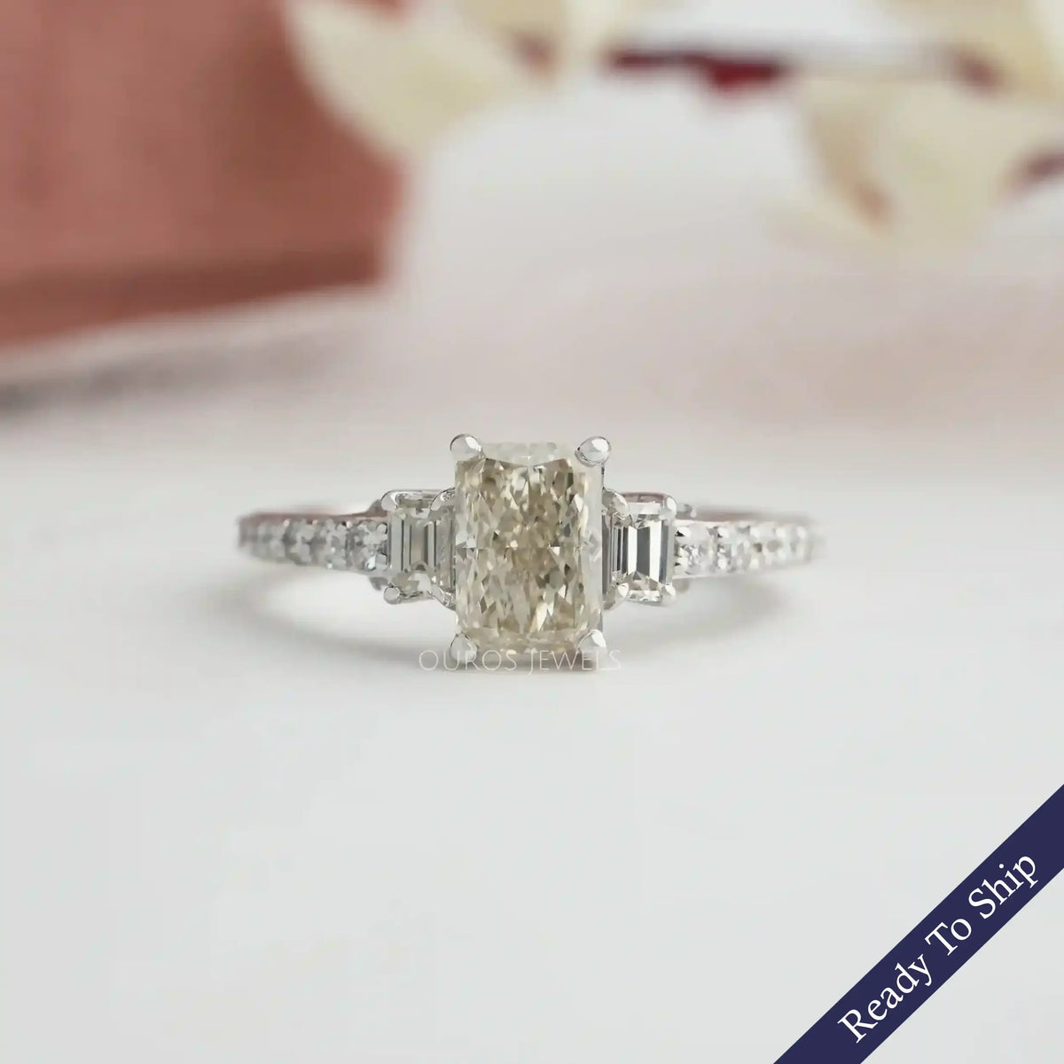 2 CT Certified Pear Cut Engagement Ring at Rs 385629.76/piece | Engagement  Ring in Surat | ID: 25853738591