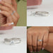[Collage of Round Cut Bridal Diamond Ring]-[Ouros Jewels]