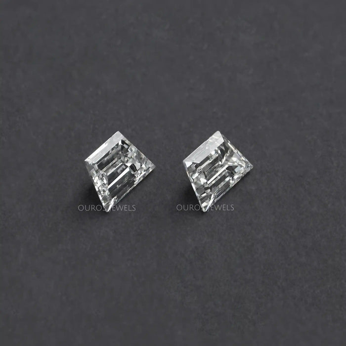 [trapezoid cut shape lab diamond]-[Ouros Jewels]