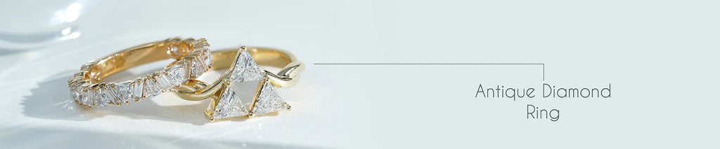 Antique Cut Diamond Ring — Ouros Jewels LLC