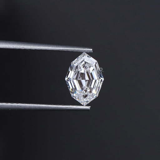 [Step Cut Moval Lab Diamond]-[Ouros Jewels]