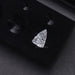 [Arrow Shape Half Carat Diamond In Plate View]-[Ouros Jewels]