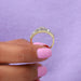 [Baguette Cut Diamond Dainty Ring]-[Ouros Jewels]