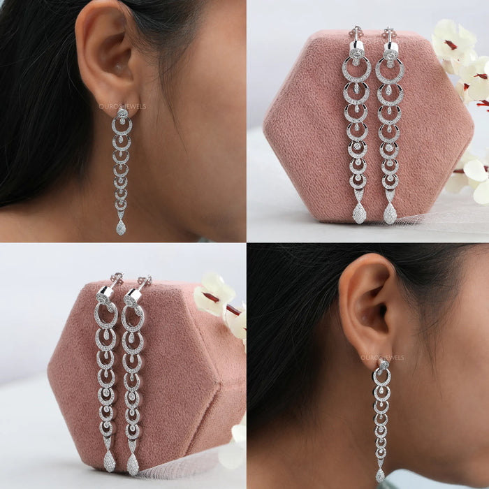 [Collage of Chandelier Tassel Earrings]-[Ouros Jewels]
