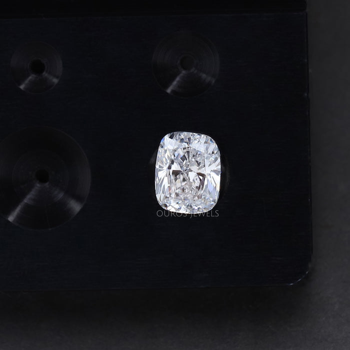 Cushion Cut Lab Grown Diamond]-[Ouros Jewels]