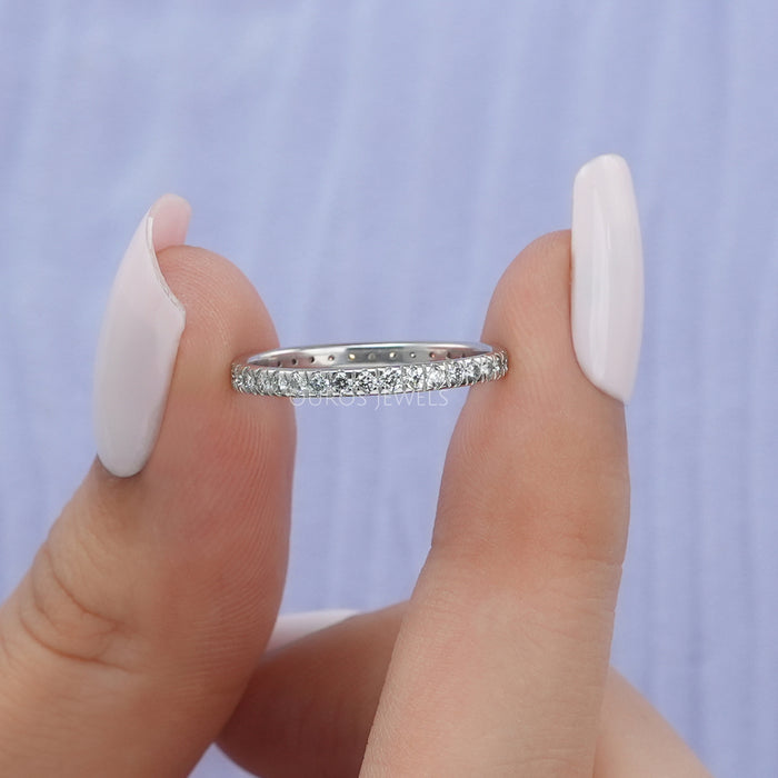 [Lab Diamond Full Eternity Band For Her]-[Ouros Jewels]