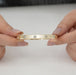[Top Polishing Design and Round Cut Lab Diamonds of Bangle]-[Ouros Jewels]