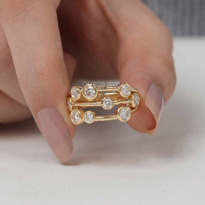 Raindance Inspired Unique Engagement Ring