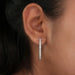 [Inside Outside Lab Diamond Stud Earring]-[Ouros Jewels]