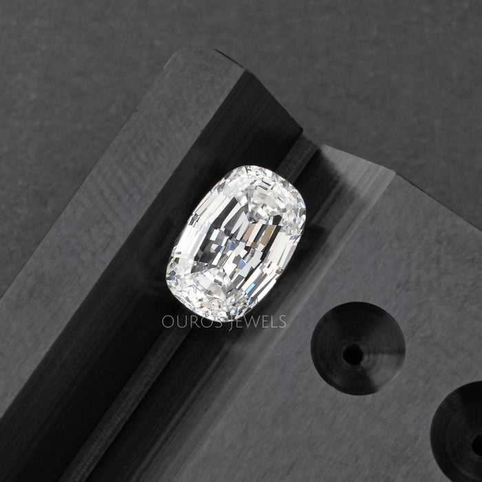 [Step Cushion Cut Loose Diamond To Mount In Your Jewelry]-[Ouros Jewelry]