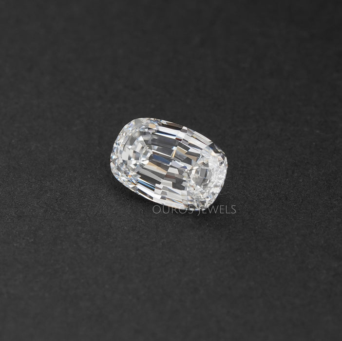 [Bright Step Cut Cushion Lab Made Loose Diamond]-[Ouros Jewels]