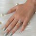 [Round Diamond 7 Stone Engagement Ring]-[Ouros Jewels]