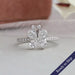 [Pear & Round Cut Lab Grown Diamond Butterfly Ring]-[Ouros Jewels]