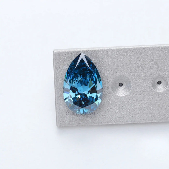 [Pear Shaped Color Diamond]-[Ouros Jewels]