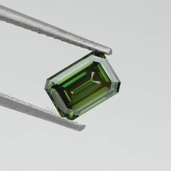 [Emerald Cut Lab Made Diamond]-[Ouros Jewels]