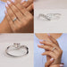 Collage Of Heart Cut Eco Friendly Diamond Engagement Ring