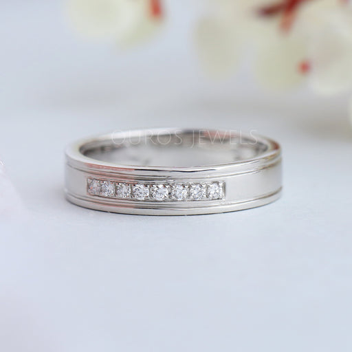 [8 Stone Diamond Ring]-[Ouros Jewels]