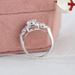 [925 Sterling Silver Trilogy Ring]-[Ouros Jewels]