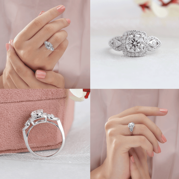[Three Stone Anniversary Ring]-[Ouros Jewels]