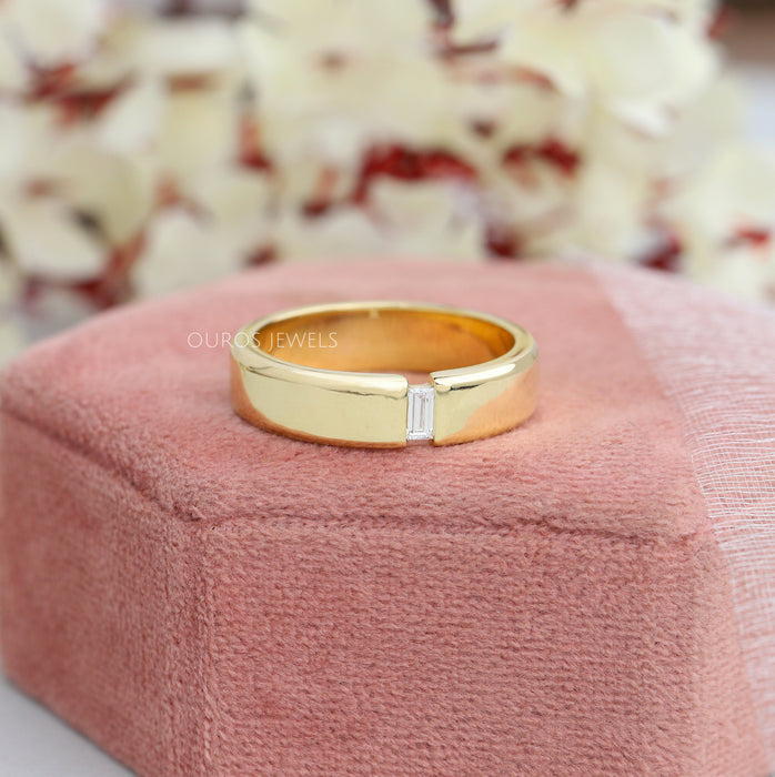 Charisma Round Brilliant Diamond Three Stone Engagement Ring | In Platinum  with Baguette Cut Diamonds | Garrard