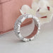 [Round Cut Lab Created Diamond Wedding Ring]-[Ouros Jewels]