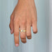 [0.10 Carat Baguette Cut Lab Diamond Ring For Men]-[Ouros Jewels]