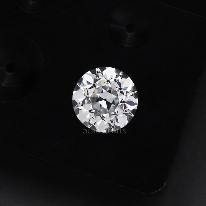 [Unique Crown Old European Cut Round Diamond]-[Ouros Jewels]