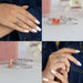 [Pink Radiant Cut Lab Grown Diamond Wedding Bridal Ring Set In 14k White Gold]-[Ouros Jewels]
