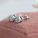 [0.40 TCW Oval Hand Made Diamond Women's Earrings]-[Ouros Jewels]