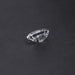 [Side View of Oval Cut Lab Diamond]-[Ouros Jewels]-