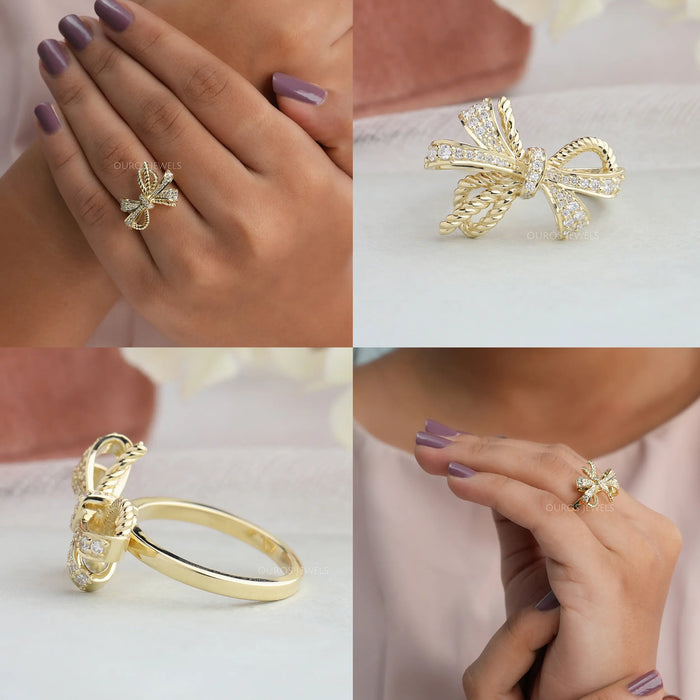 Ribbon 2025 bow ring