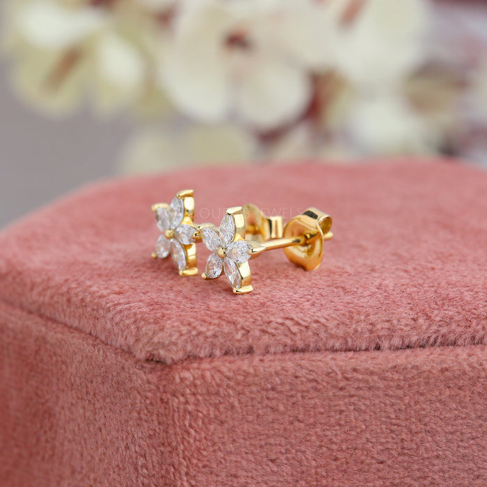 Baby Girls' Open Heart Diamond Screw Back 14k Gold Earrings - In Season  Jewelry : Target