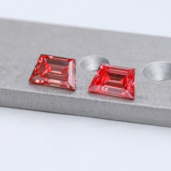 [Surface Of Pink Lab Grown Diamonds]-[Ouros Jewels]