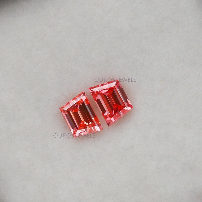 [Pink Colored Lab Grown Diamonds]-[Ouros Jewels]