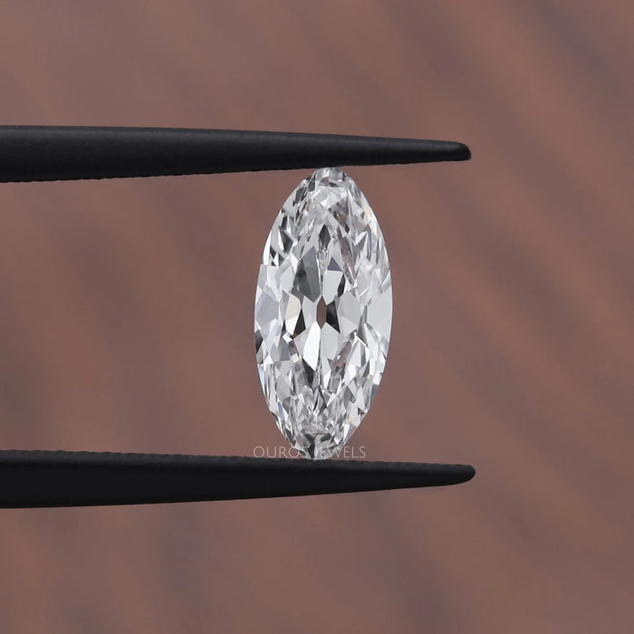 [Moval Cut Lab Grown Diamond]-[Ouros Jewels]