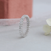 [Oval Full Eternity Diamond Ring]-[Ouros Jewels]