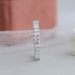 [Diamond Eternity Band White Gold]-[Ouros Jewels]