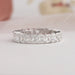 Radiant Cut Diamond Eternity Ring With Traditional Prongs