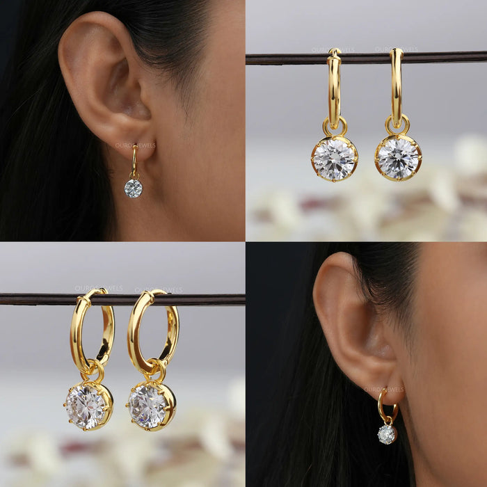 Dangle & Drop Earrings at Shane Co. | Stone & Diamond Earrings
